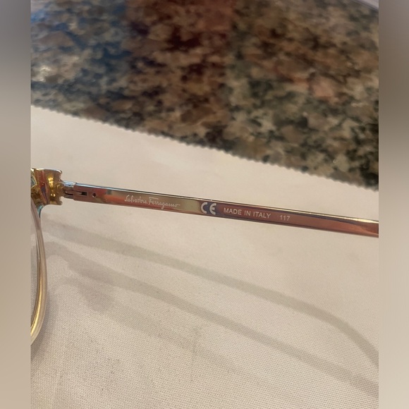 Salvatore Ferragamo SF2150 Eyeglasses - Brown Shiny Gold - 53 - 17 - 130 - Picture 2 of 7